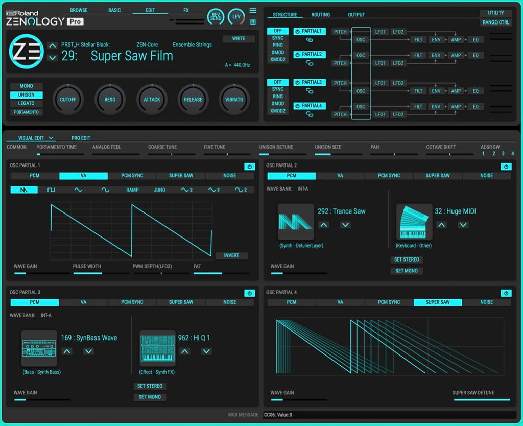 Roland Zenology Pro