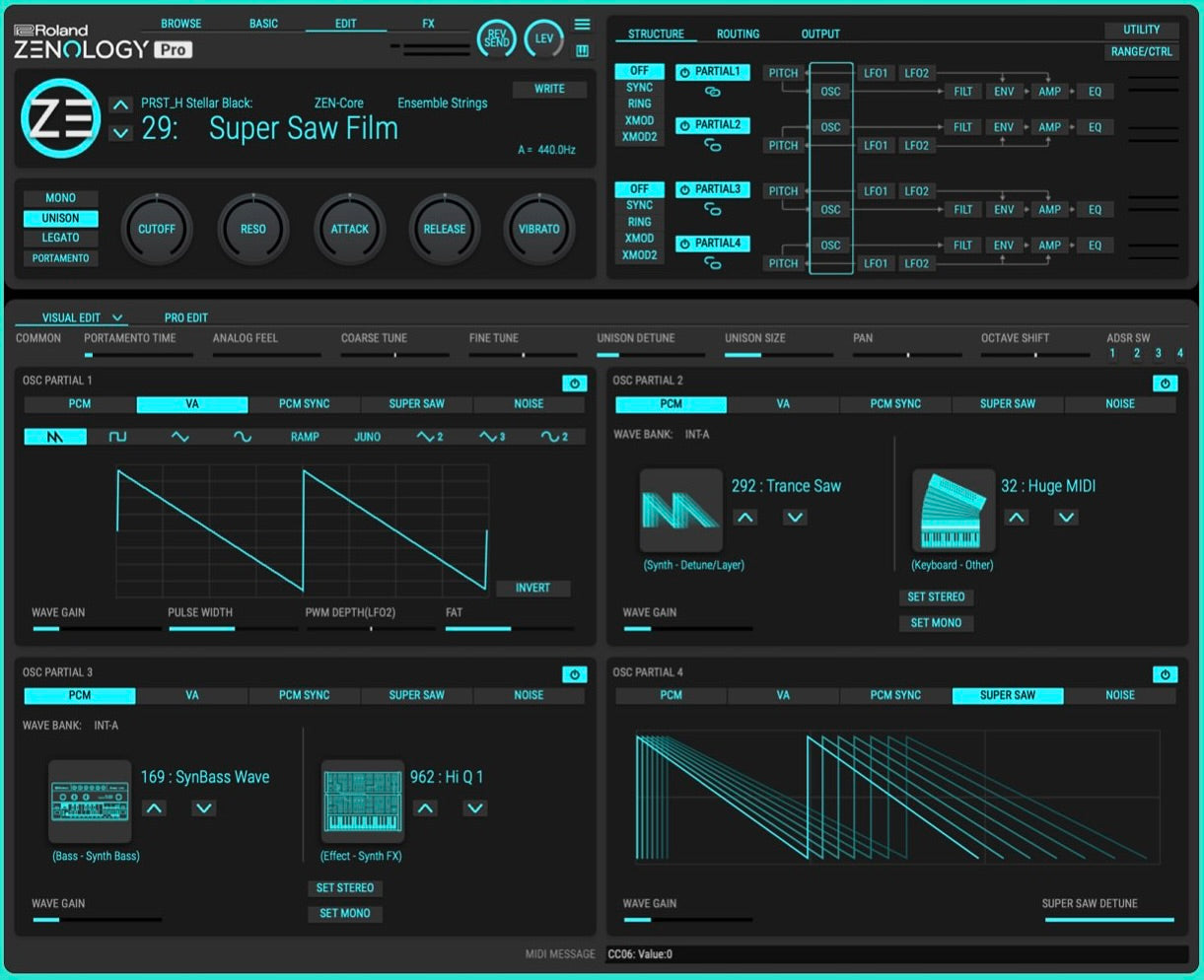 Roland Zenology Pro
