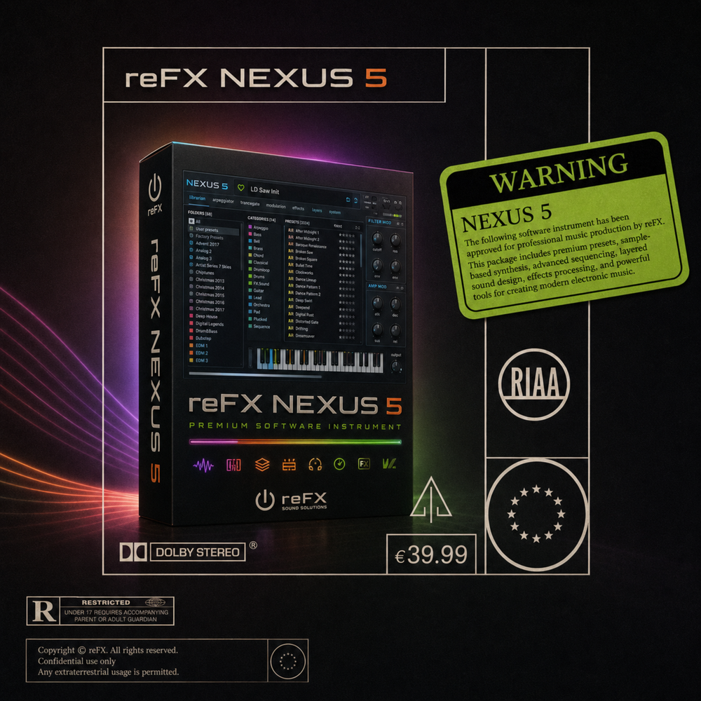 reFX NEXUS 5 - Premium Software Instrument